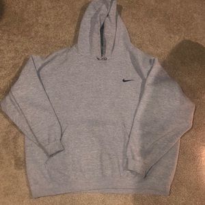 grey hoodie